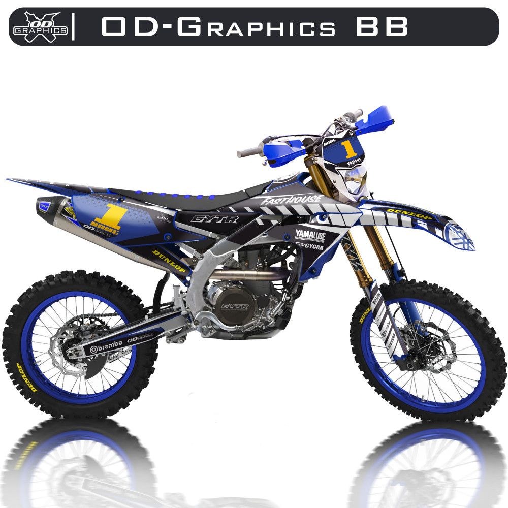 Yamaha WRF 250 2020-2022, 450 2019-2022 OD-Graphics BB