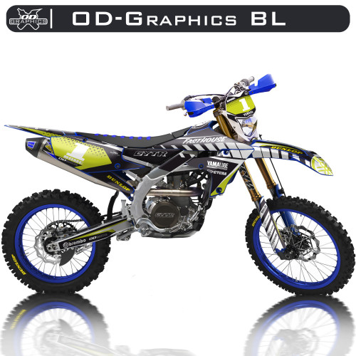 Yamaha WRF 250 2020-2022, 450 2019-2022 OD-Graphics BL