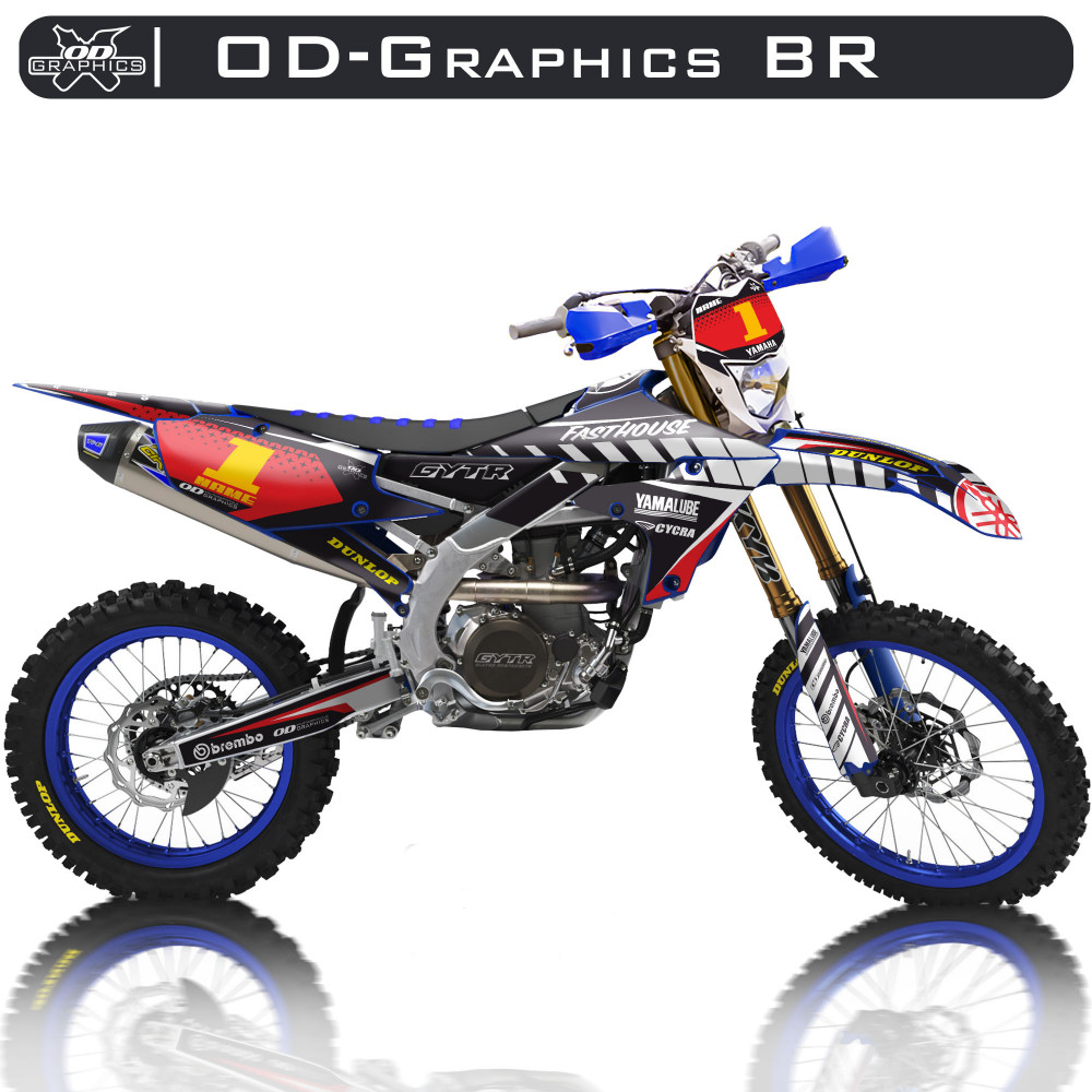 Yamaha WRF 250 2020-2022, 450 2019-2022 OD-Graphics BR