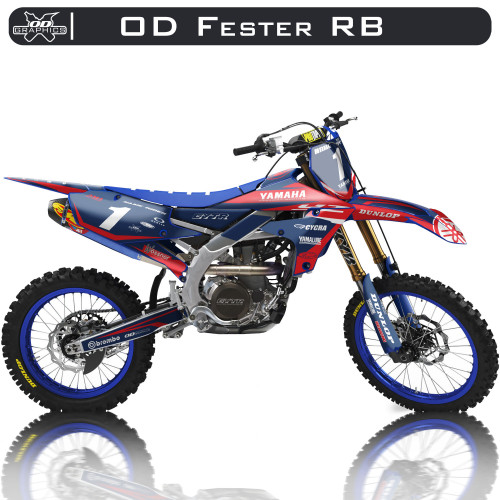 Yamaha YZF 250 2019-2022, 450 2018-2022 OD Fester RB