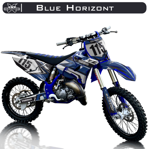 Yamaha YZ 125, 250 2T 2015-2020 Blue Horizont