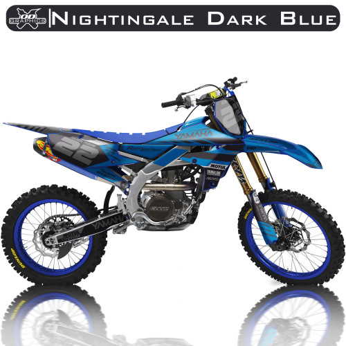 Yamaha YZF 250 2019-2022, 450 2018-2022 Nightingale Dark BLue