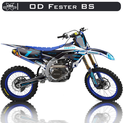 Yamaha YZF 250 2019-2022, 450 2018-2022 OD Fester  BS