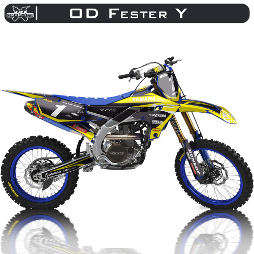 Yamaha YZF 250 2019-2022, 450 2018-2022 OD Fester Y