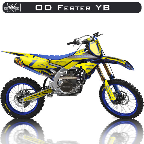Yamaha YZF 250 2019-2022, 450 2018-2022 OD Fester YB