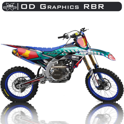 Yamaha YZF 250 2019-2022, 450 2018-2022 OD Graphics RBR