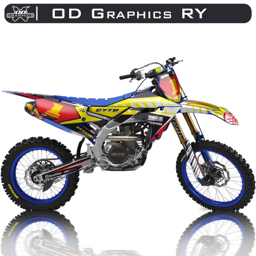 Yamaha YZF 250 2019-2022, 450 2018-2022 OD Graphics RY
